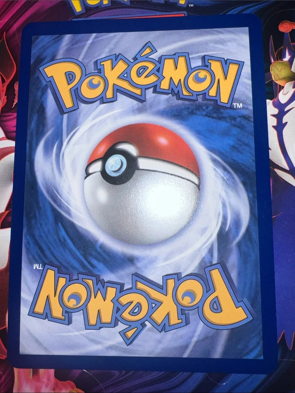 Pokemon Holographic Lightning Basic Energy - Green and Rainbow
